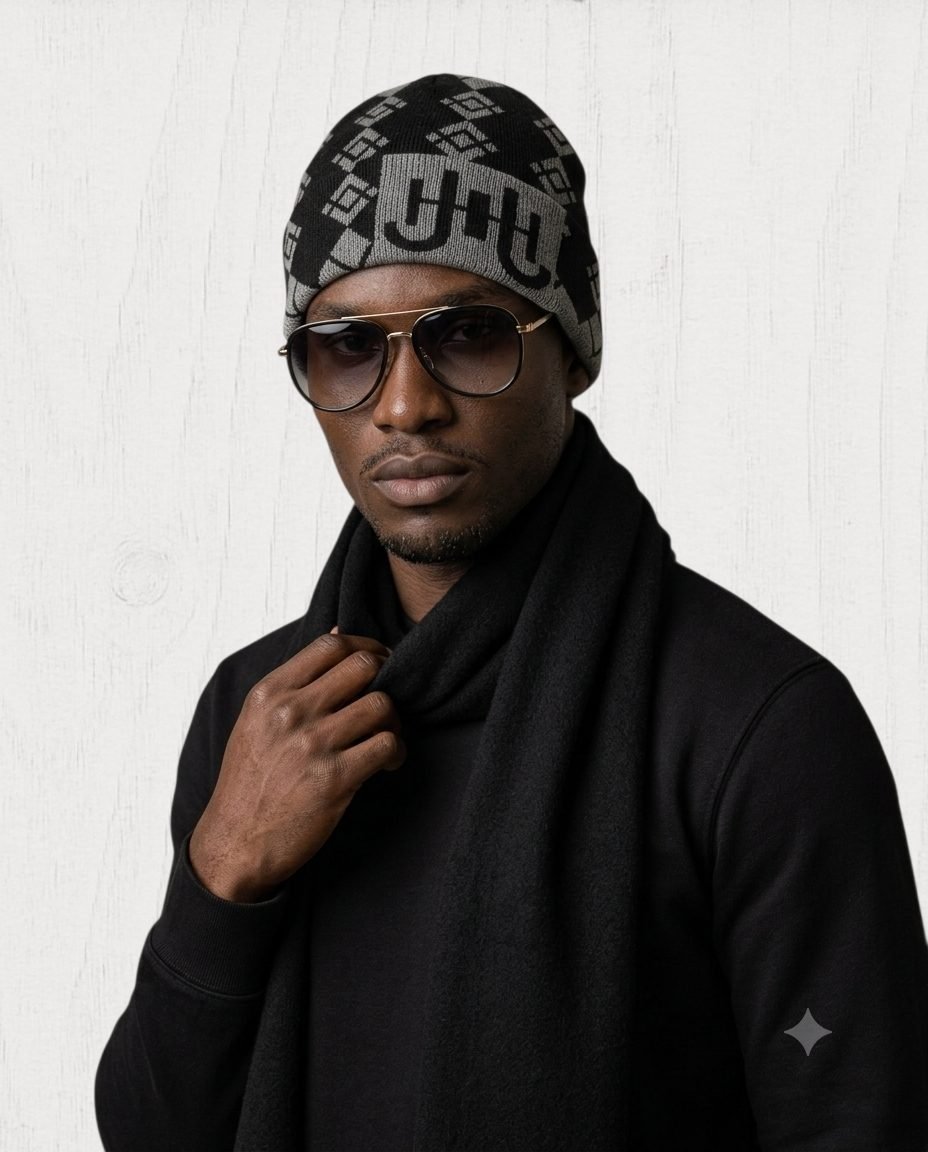 Bower Rib-Knit Beanie — Noir view 2