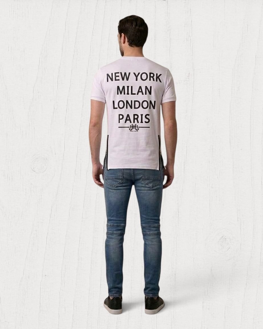 Jamisyn Fashion Capitals Graphic T-Shirt view 4