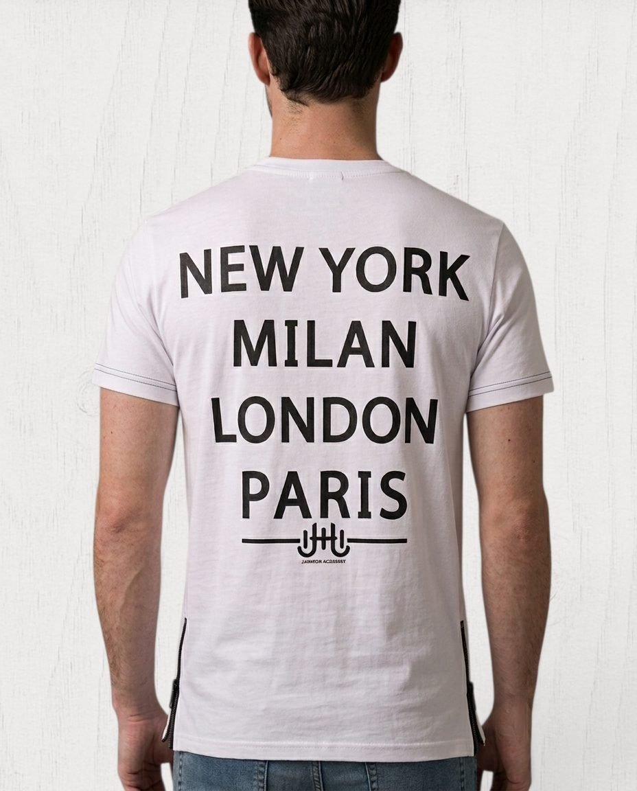 Jamisyn Fashion Capitals Graphic T-Shirt view 5