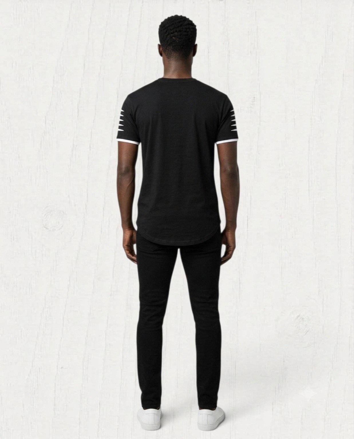 Mercier Art Graphic T-Shirt — Noir view 4