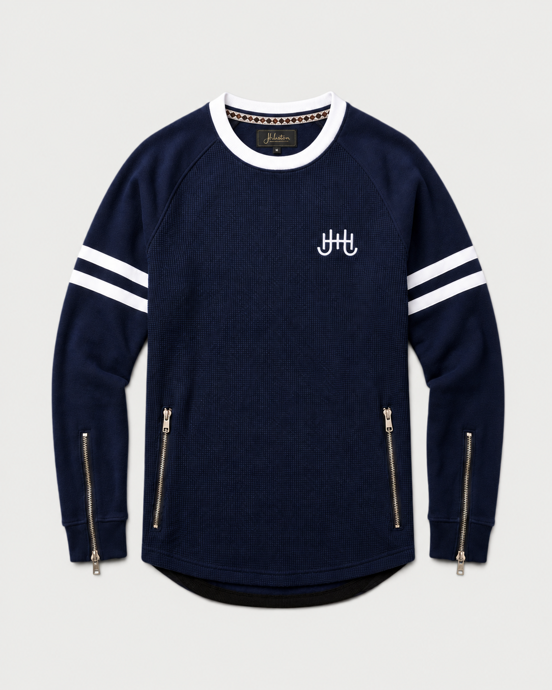 Rockmere Embroidered Sweatshirt — Navy
